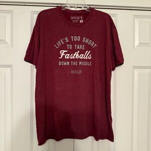 ⭐️ Maroon Fastballs Tee